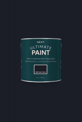 Next Deep Navy Blue Paint