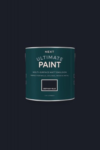 Next Deep Navy Blue Paint