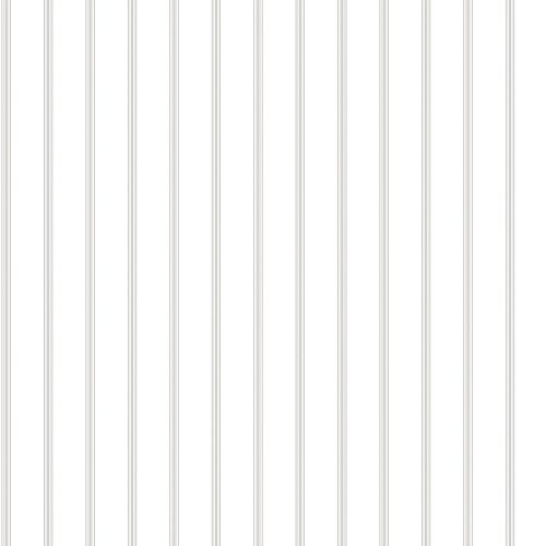 Galerie Napkin Stripe Grey / Slate Wallpaper