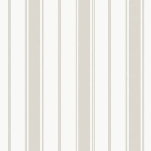 Galerie Heritage Stripe Light Taupe Wallpaper