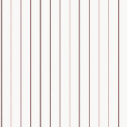 Galerie Napkin Stripe Cranberry / Gold Wallpaper