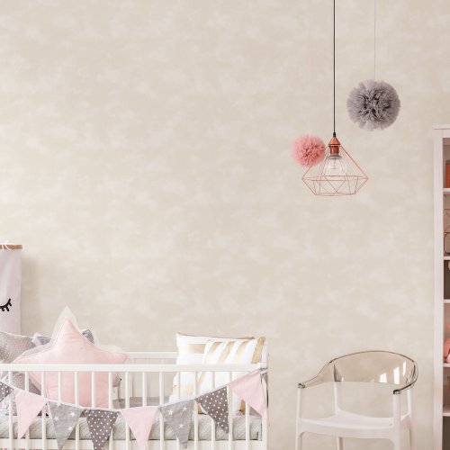 Galerie Baby Texture Beige Wallpaper Room