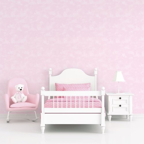 Galerie Baby Texture Pink/Glitter Wallpaper Room