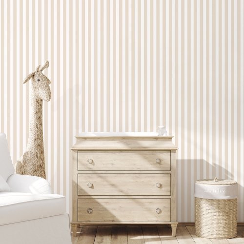 Galerie Regency Stripe Beige Wallpaper Room