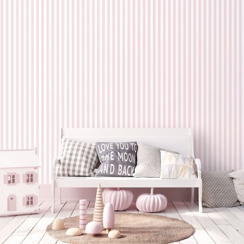 Galerie Regency Stripe Pink Wallpaper Room