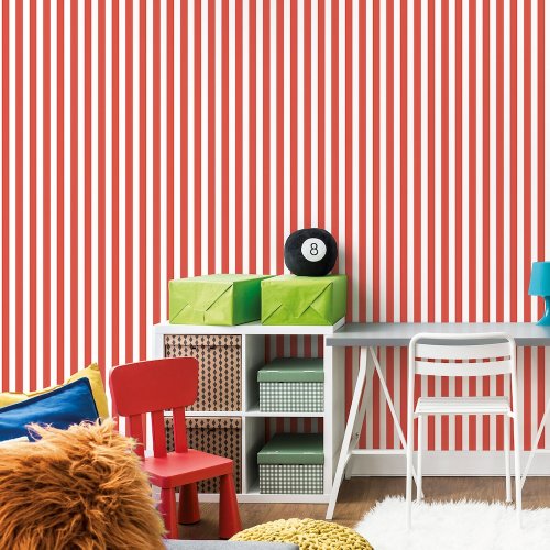 Galerie Regency Stripe Red Wallpaper Room