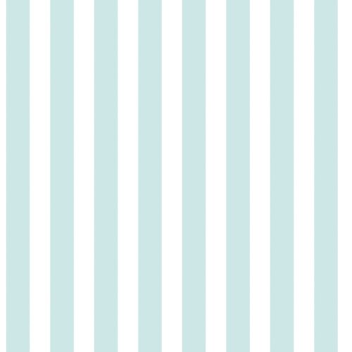 Galerie Regency Stripe Turquoise Wallpaper