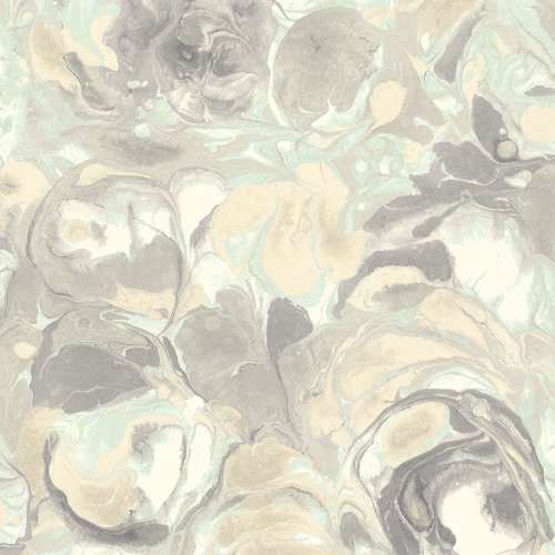 ohpopsi Venetian Linen Swirl Wallpaper GRA50122W