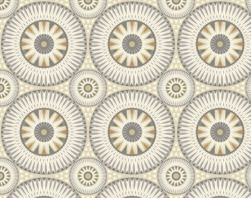ohpopsi Large Eclipse Fossil Wallpaper GRA50123W