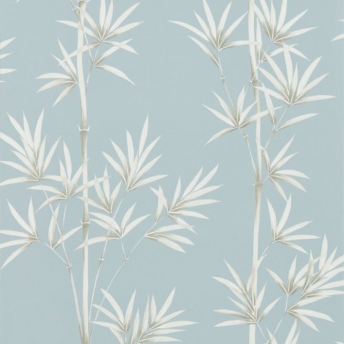 Harlequin X Diane Hill Isabella Sky & Porcelain Wallpaper
