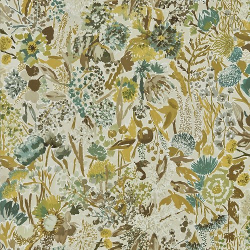 Harlequin Sanguine Succulent, Seaglass, Nectar and Sail Cloth Wallpaper