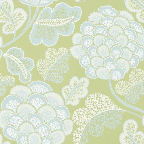Harlequin Flourish Tree Canopy / Silver Willow Wallpaper