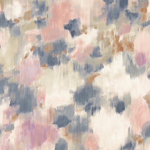 Harlequin Exuberance Heather & Indigo Wallpaper 