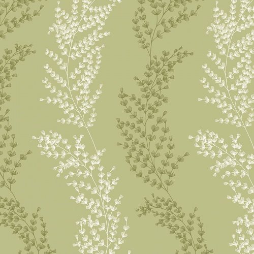 ohpopsi Mimosa Trail Sage Olive Wallpaper JRD50109W