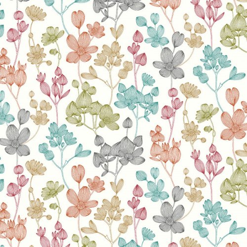 ohpopsi Kalina Russet Wallpaper JRD50133W