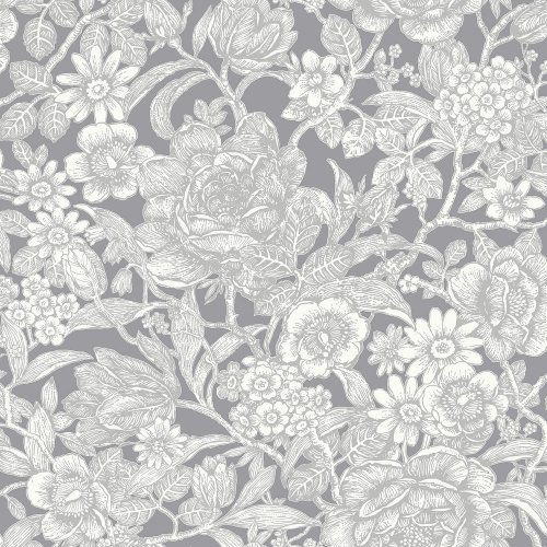 Crown Wild Hedgerow floral wallpaper