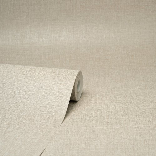 Crown Texture Beige Wallpaper Roll