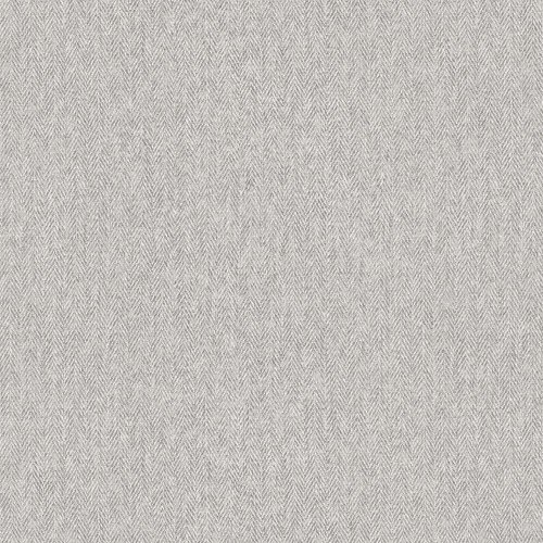 Crown Herringbone Grey Wallpaper with classic herringbone pattern