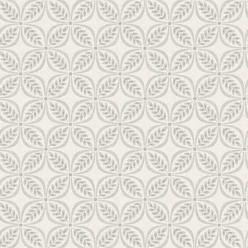Crown Morgrove Trellis Grey Wallpaper