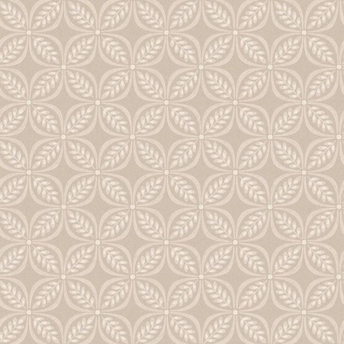 Crown Morgrove Trellis Beige Wallpaper