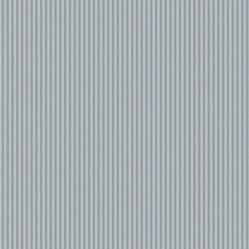 Blue Ticking Stripe Wallpaper for Living Room