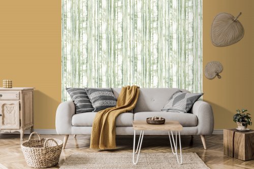 Ugepa Distressed Stripe Green Wallpaper M29604