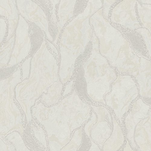 Murella Splendor Silver Wallpaper