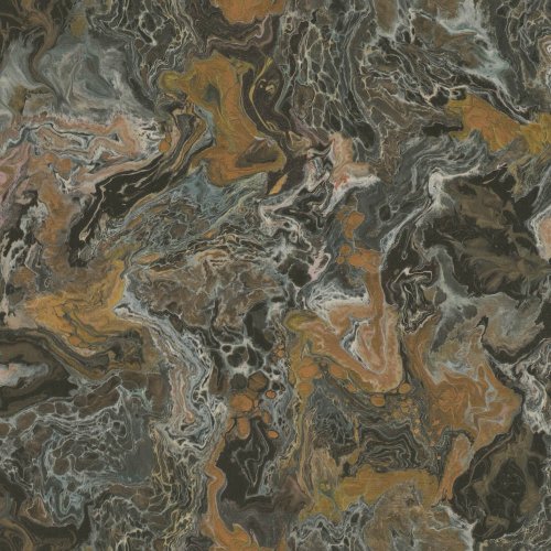 Murella Splendor Oil Swirl Charcoal Wallpaper