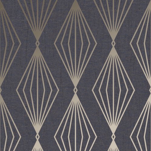 Boutique Marquise Geo Sapphire Wallpaper