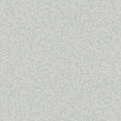 Galerie Ditsy Leaf Motif Silver Grey