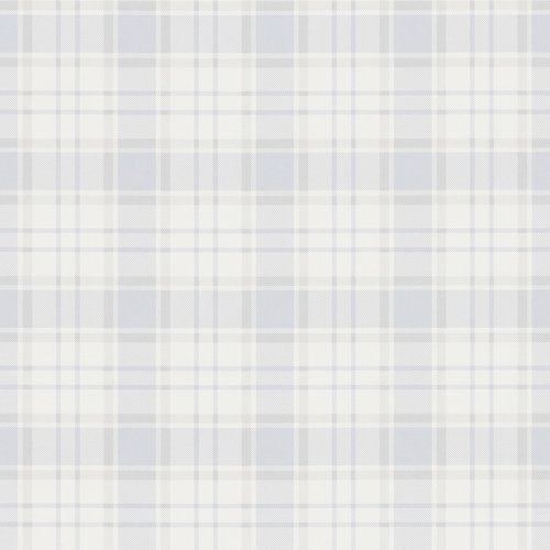 Galerie Check Plaid Blue Wallpaper