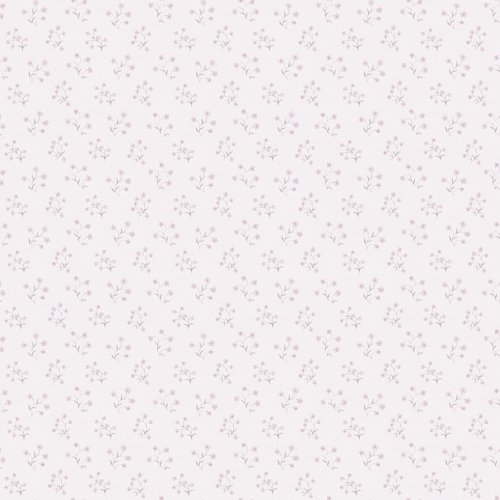 Galerie Forget Me Not Motif Pink / Cream Wallpaper