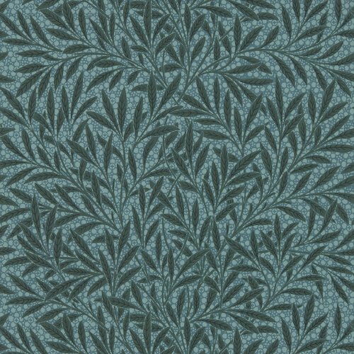 Morris & Co Emery's Willow Emery Blue Wallpaper