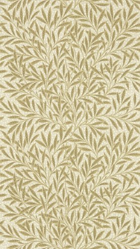 Morris & Co Emery's Willow Citrus Stone Wallpaper Long