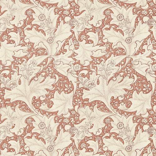 Morris & Co Wallflower Chrysanthemum Pink Wallpaper