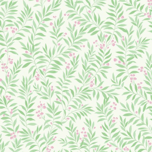 Grandeco Maison Sage Trail Green Wallpaper MN3409