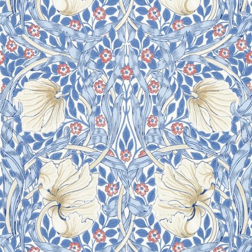 Morris & Co Pimpernel Woad Wallpaper