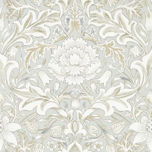 Morris & Co Simply Severn Dove Wallpaper