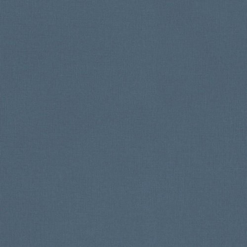 Grandeco Capucine Plain Blue Wallpaper MY1104