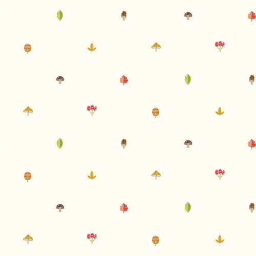 ohpopsi Forest Spot Dolly Mixture Wallpaper WGU50107W