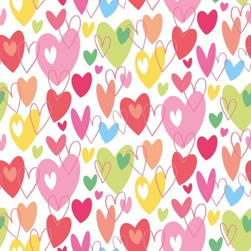 ohpopsi Pop Hearts Tutti Frutti Wallpaper WGU50139W