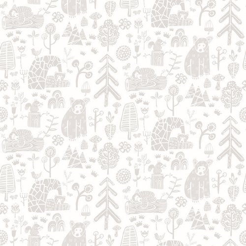 ohpopsi Honeywood Bears Wallpaper WGU50145W