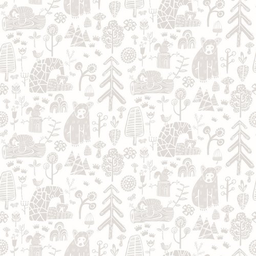 ohpopsi Honeywood Bears Wallpaper WGU50145W