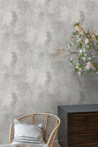 Grandeco Brandenburg Silver Wallpaper WL1201