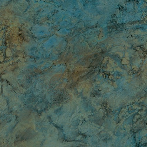 Grandeco Grand Onyx Plain Teal Wallpaper WL1301