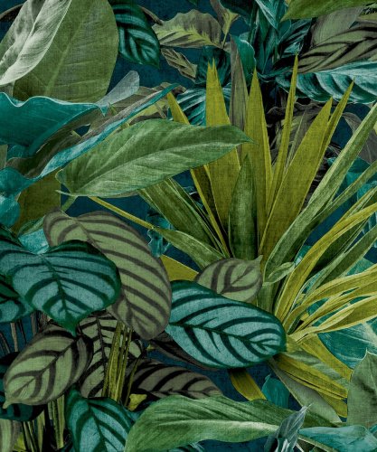 Grandeco Tropical Vista Green Wallpaper WL2001