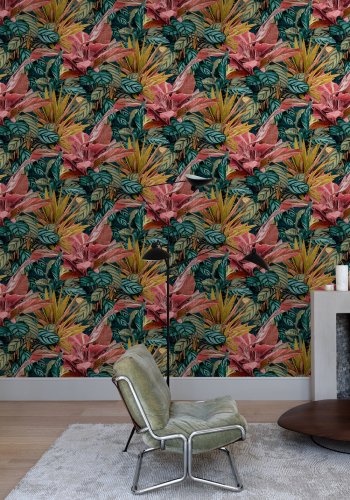 Grandeco Tropical Vista Multi Wallpaper WL2002