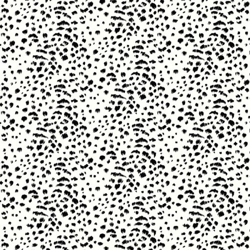 ohpopsi Cheetah Spot Wilderness White Wallpaper WLD53128W