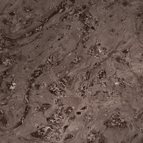 Flat image of Abigail Ahern Boheme Marble Mocha wallpaper in warm mocha tones