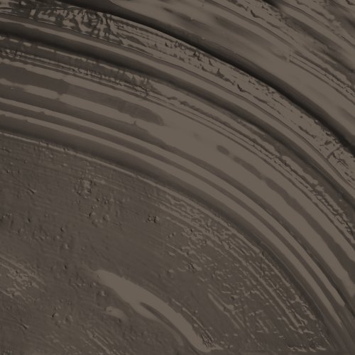 Detailed paint image of Abigail Ahern Dewdrop Moss showing rich brown tone